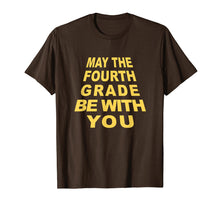 Load image into Gallery viewer, May the 4th Grade Be With You Teacher Student T-shirt
