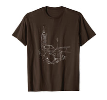 Load image into Gallery viewer, London Retro Big Ben Art T-Shirt Clock Tower England Tee

