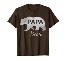 Load image into Gallery viewer, Mens Papa Bear T-Shirt Great Gift For Dad, Father, Grandpa
