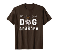 Load image into Gallery viewer, Mens World&#39;s Best Dog Grandpa T-Shirt
