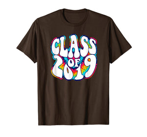 Class of 2019 Tye Dye Graduation T Shirt