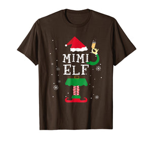 Mimi Elf Matching Family Christmas T-Shirt Pajamas Elves