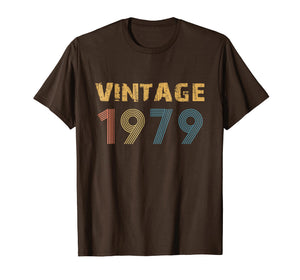 1979 Vintage Funny 40th Birthday Gift T Shirt