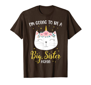 I'm Going To Be A Big Sister Again Cat Caticorn Unicorn Love