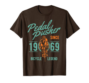 50th Birthday Gift Vintage 1969 T-Shirt Biking Cyclist Biker