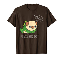Load image into Gallery viewer, Pug Halloween Shirt Pugasaurus Rex Pug Dog Costume
