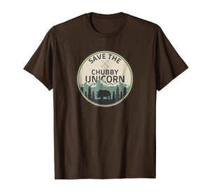 Save the Chubby Unicorn T-Shirt Rhino conservation