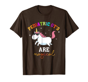 Rainbow Unicorn Pediatric OT Shirt Occupational Therapy Tee