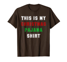 Load image into Gallery viewer, Classic This is My Christmas Pajama Shirt Funny XMas Tees
