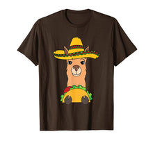 Load image into Gallery viewer, Llama Eating Taco Shirt | Cool Mexican Alpaca Funny Gift

