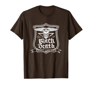 Black Death Malt Liquor Funny Beer T-Shirt