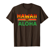 Load image into Gallery viewer, Aloha Hawaii T-shirt Graphic Mahalo Tee Shirt Aloha T shirt
