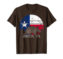 Load image into Gallery viewer, Austin TX Armadillo State Flag Texas Pride shirt T-Shirt
