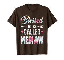 Load image into Gallery viewer, Blessed To Be Called Memaw T Shirt Funny Memaw Gift
