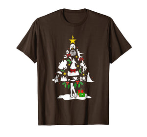 Broadway Musical Theatre Christmas Tree T- shirt