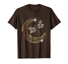 Load image into Gallery viewer, My Old Friend Moon and Dragonfly T-Shirt
