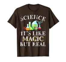 Load image into Gallery viewer, Science Its Like Magic But Real Funny Science Teacher Shirt
