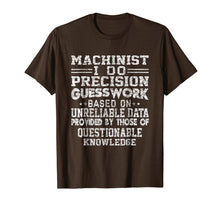 Load image into Gallery viewer, Machinist Funny Job Description Distressed T-Shirt
