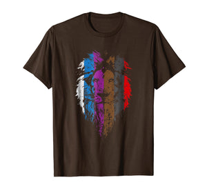 BJJ Belt Rank Lion Face Shirt for Jiu Jitsu