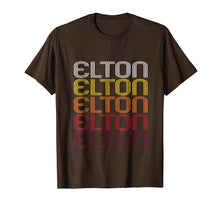 Load image into Gallery viewer, Elton Retro Wordmark Pattern - Vintage Style T-shirt
