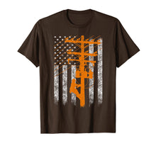 Load image into Gallery viewer, Cute Silhouette American Flag Lineman T-shirt
