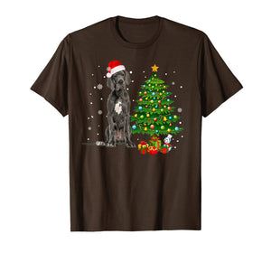 Cute Great Dane Dog Christmas Tree Gift Decor Xmas Tree T-Shirt