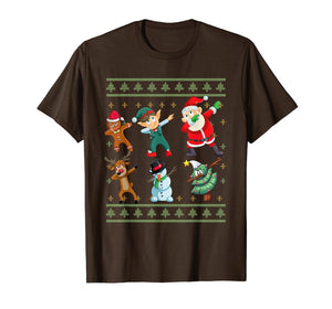 Dabbing Santa Squad Christmas Ugly Xmas Sweater T-Shirt