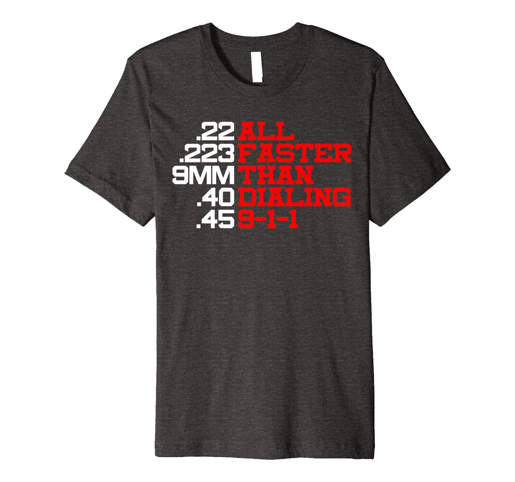 Bullets are faster than 911 Pro 2a T-Shirt