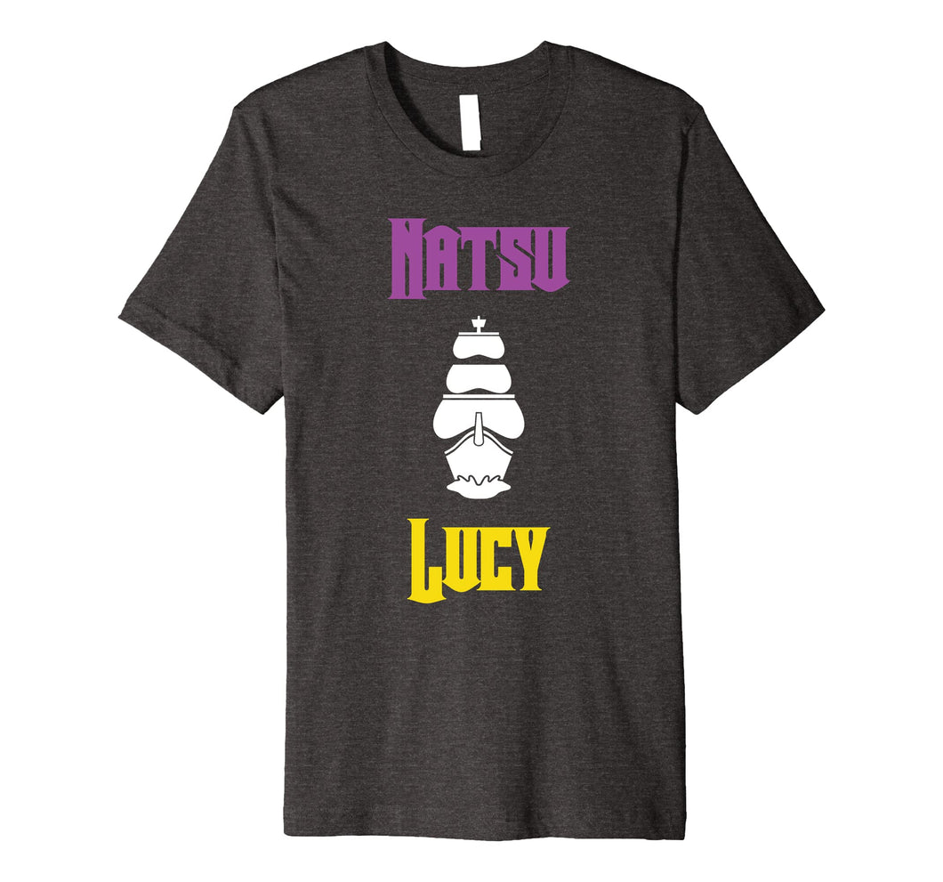 Fairy Tail Ship Nalu Natsu and Lucy T-Shirt