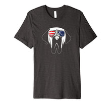 Load image into Gallery viewer, English Mastiff American Flag Shirt USA Patriotic Dog Gift
