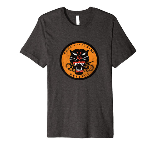 WWII Tank Destroyer Forces Panther Patch Vintage T-Shirt
