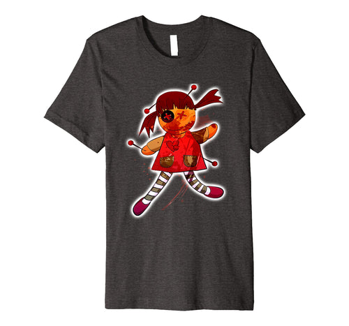 Vintage Voodoo Doll Tshirt Halloween Costume Shirt