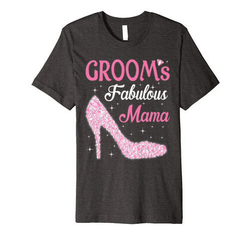 Vintage Retro Groom's Fabulous Mama Happy Marry Day Shirt