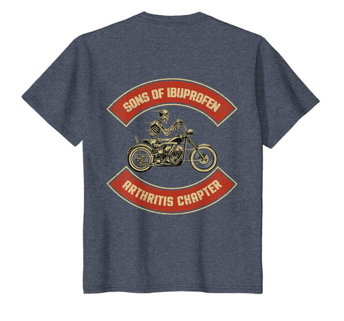 Sons Of Ibuprofen Arthritis Chapter Vintage Biker T Shirt