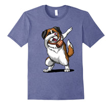 Load image into Gallery viewer, Dabbing St. Bernard Shirt Funny Saint Bernard Dab Dog
