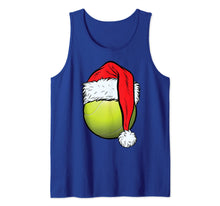 Load image into Gallery viewer, Christmas Tennis Ball Santa Hat Funny Sport Xmas Boys Kids Tank Top
