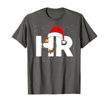 Load image into Gallery viewer, Christmas Human Resources Santa Claus Hat Wreath Xmas Gifts T-Shirt

