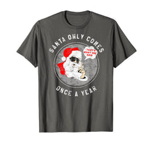 Load image into Gallery viewer, Christmas Santa Funny Xmas Christmas July Holiday Party Joke T-Shirt
