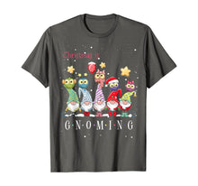 Load image into Gallery viewer, Christmas is Gnoming God Jul Gnome Tomte Xmas Santa Holiday T-Shirt
