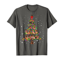 Load image into Gallery viewer, Cute German Shepherd dog Christmas Tree gift decor Xmas tree T-Shirt
