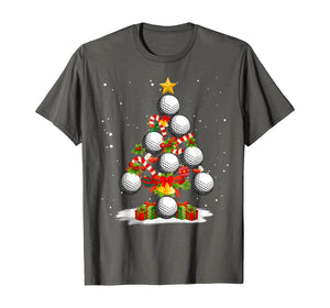 Christmas Pajama Golf Christmas Ornaments Tree Xmas Gift T-Shirt