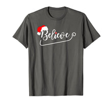 Load image into Gallery viewer, Christmas Santa Believe Xmas Christmas July Holiday Funny T-Shirt
