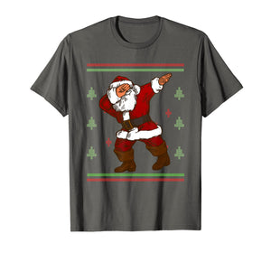 Dabbing Santa Claus Christmas Ugly Xmas Gift T-Shirt-1712209