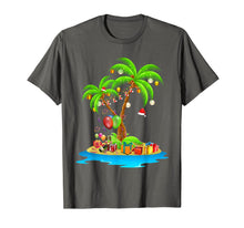 Load image into Gallery viewer, Christmas Palm Tree Tropical Xmas Coconut Lights Pajama T-Shirt
