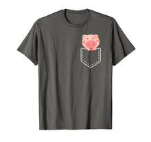 Load image into Gallery viewer, Cute Pig Pocket Shirt Funny Gift for Women Girls T-Shirt
