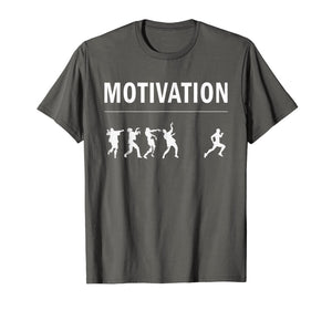 Motivation for Running - Zombie Apocalypse T Shirt, Original