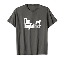 Load image into Gallery viewer, Mens The Dogfather Newfoundland Dog Father Dad Shirt
