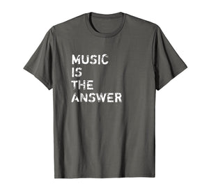 Music is the Answer DJ T-Shirt