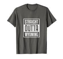 Load image into Gallery viewer, Cool Straight Outta Wyoming Shirt Sheriff Wild West Country
