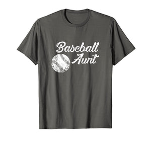 Baseball Aunt Baseball Shirt, Cute Funny Lingo Player Fan